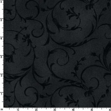 Black Beautiful Cotton Quilt Back