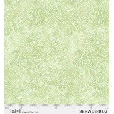Serenity Light Green Cotton Quilt Back