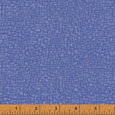 Bedrock Blue Cotton Quilt Back