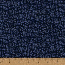 Bedrock Indigo Cotton Quilt Back
