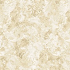 Paint Splash Ecru Cotton Quilt Back