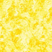 Paint Splash Sunshine Yellow Cotton Quilt Back