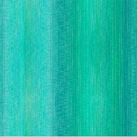 Ombre Green Cotton Quilt Back