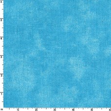 Textured Turquoise Cotton Quilt Back