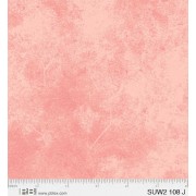 Textured Coral 108 Wide Cotton