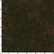 Textured Dark Brown Cotton Quilt Back