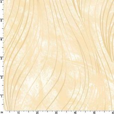 Go With the Flow Cream Cotton Quilt Back
