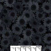 Sunflower Whisper Black 108 Cotton