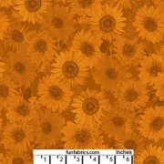 Sunflower Whisper Russet 108 Cotton