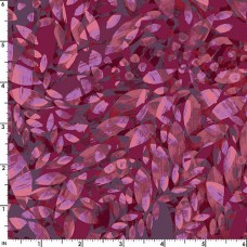 Dappled Purple Cotton Quilt Back