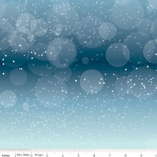 108" Quilt Back Fabric Winter Magic Blue Flurries 108" Quilt Back Fabric Winter Magic Blue Flurries