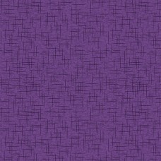 Purple Linen Faux Texture Cotton Quilt Back