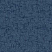 Steel Blue Linen Faux Texture Wide Cotton