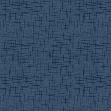 Steel Blue Linen Faux Texture Cotton Quilt Back