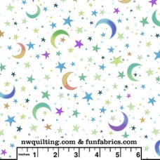 Hootie Patootie White Wide Quilt Back