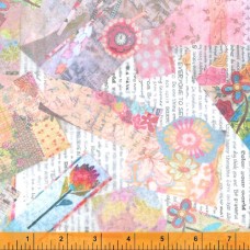 New Vintage Cotton Quilt Back