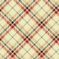 108" Quilt Back Fabric Cream Tartan Plaid