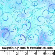 Aqua Swirling Splender 108 Cotton