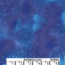 Royal Fossil Fern Cotton Quilt Back