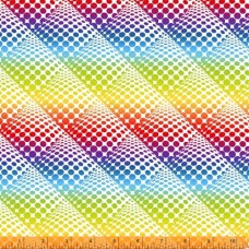 Pop Dot Ombre Cotton Quilt Back