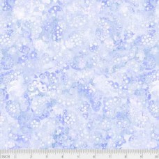 Day Dreams Blue Purple Cotton Quilt Back