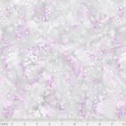 Day Dreams Violet Gray Cotton Quilt Back