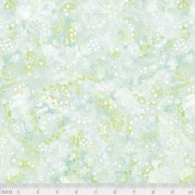 Day Dreams Green Cotton Quilt Back