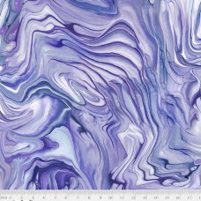 Fluidity II Purple 108 Wide Quilt Back