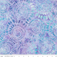 Wisteria Skye Batik 108 Wide Quilt Back