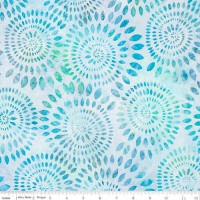 Adriatic Mist Batik 108 Wide Quilt Back