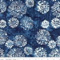 Moody Blues Batik 108 Wide Quilt Back