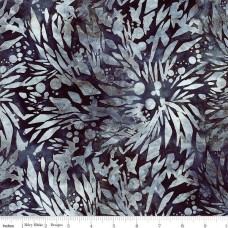 108" Quilt Back Batik Splatter Steel Sapphire 108" Quilt Back Batik Splatter Steel Sapphire