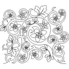 Flowers and Vines Quilting Pattern