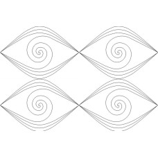 Rows of Eyes Pattern