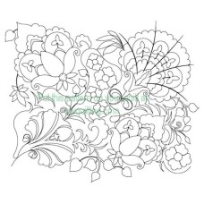 Grandmas Flowers 01 Pattern