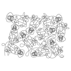 Labradoodle Pano 01 Pattern
