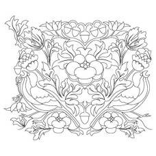 W Morris Acorn 03 Pattern