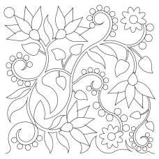 Flower and Vine PanoSq