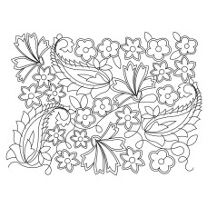 Paisley Flower Pano 2
