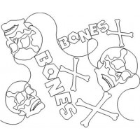 Skull and Bones Pattern