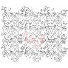 Ornaments 2007 Pano Quilting Pattern