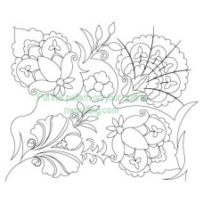Grandmas Flowers 02 Pattern