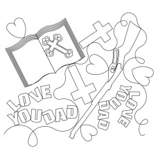 Love You Dad 01 Pattern