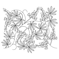 Lupine Pano 01 Pattern