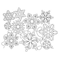 Snowflake Pano 05 Pattern