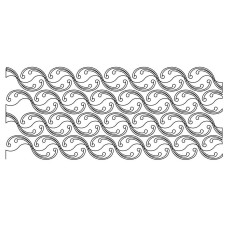 Elegant Wave Pano 01 Pattern