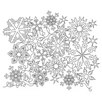 Snowflake Complex 04 Pattern