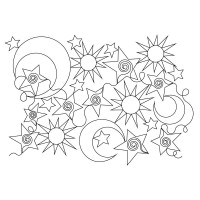 Sun Moon Pano 01 Pattern