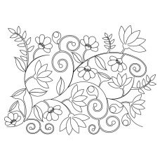 Flower Pano 45 Pattern