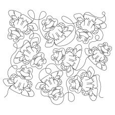Frog on a Pad 02 Pattern